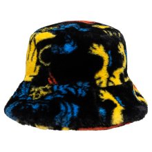 [UMB X VEGAN TIGER] Faux Fur Bucket Hat Pattern (U0423CHTD1)