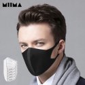 미마마스크(MIIMAMASK) 필터교체형 패션 마스크 검정 (+필터 5매)
