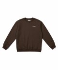 [SOUNDS LIFE X FELT] Americano Sweatshirt(Brown)
