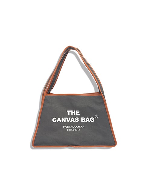 몽슈슈(MONCHOUCHOU) The Canvas Bag Charcoal - 후기 | 무신사