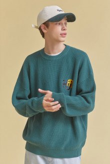 [hyper] 하찌짜임 스웨터(Green) SPKWB1CC93