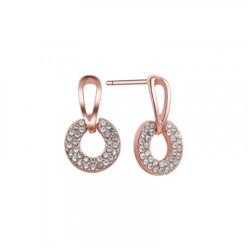 CRONOUS - CRJ5026E-RG Cubic Circle Earrings