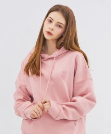 SMALL MONO HOODIE_PINK