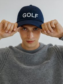Golf Ball Cap_Navy