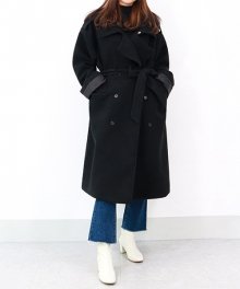 [UNISEX] Unique coat - black