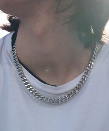 [써지컬스틸] BR04 B linked chain necklace