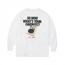 SO NOW WHATS  YOUR FAVORITE LONG SLEEVE TEE White