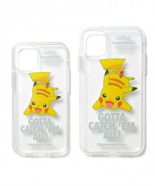 PKM Pikachu iPhone Case Clear