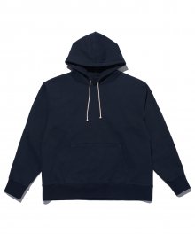 Cotton Pullover Hoodie(Navy)