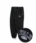 (22FW) 2 TONE ARCH SWEAT PANTS BLACK