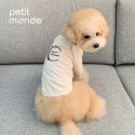 쁘띠몽드(PETIT MONDE) 쁘띠몽드 레터링 티셔츠