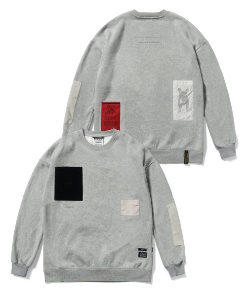 스티그마(STIGMA) DV TECH OVERSIZED HEAVY SWEAT CREWNECK GREY - 사이즈 & 후기 | 무신사