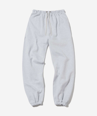 아웃스탠딩(OUTSTANDING) REVERSE HEAVY SWEAT PANTS_1%MELANGE GRAY 상품 이미지