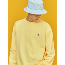 Unisex 레몬 솔리드 스웨트 셔츠 (BC1141C04F)