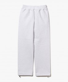 Classic String Sweat Pants [White Grey]