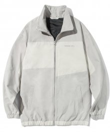 Separate Block Track Jacket J15 Gray/Greige