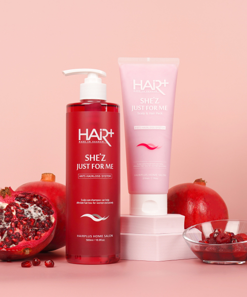 헤어플러스(HAIRPLUS) 쉬즈 여성탈모 샴푸 500ml +헤어 앤 두피팩 210ml - 후기 | 무신사
