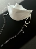 위트홀리데이(WIT-HOLIDAY) long ring chain necklace  *2way - 마스크목걸이[silver]