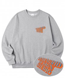 SOLID LOGO SWEATSHIRT GREY(MG2BSMM483A)