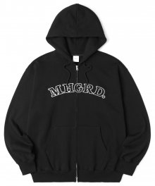 ARC LOGO ZIP UP HOODIE BLACK(MG2BSMM450A)