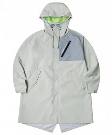 3 LAYER FISHTAIL PARKA GREY(MG2BSMC850A)