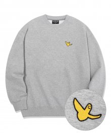 ANGEL WAPPEN SWEATSHIRT GRAY