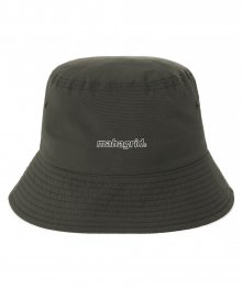 NYLON BUCKET HAT OLIVE(MG2BSMAB24A)