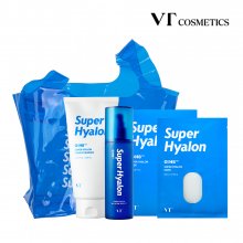 VT 슈퍼 히알론 올인원 에센스 기초케어 세트+PVC백