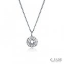 지레이드(G_RADE) Shiny Circle Necklace