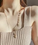 위트홀리데이(WIT-HOLIDAY) Holiday heart necklace [GOLD]