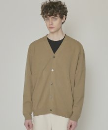 DWS SOFT BASIC CARDIGAN(DARK OLIVE)