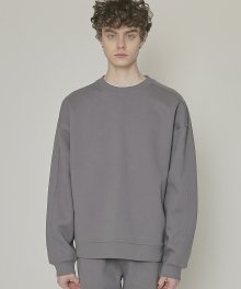 DWS ESSENTIAL SWEATSHIRT(CHARCOAL)