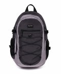 Nylon String Rucksack Gray/Mauve