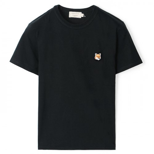 메종 키츠네(Maison Kitsune) 21Ss 라운드 반팔티 블랙 Am00103Kj0008 - 145,000 | 무신사 스토어