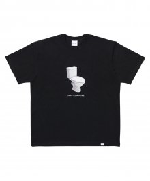 HAPPY LUNCH TIME T-SHIRT - BLACK