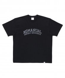 DRAWING ARCH LOGO T-SHIRT - BLACK