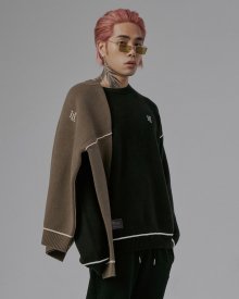 [HI-LITE] 시그니쳐 그래픽 스웨터(BLACK)_SPKWB11C91