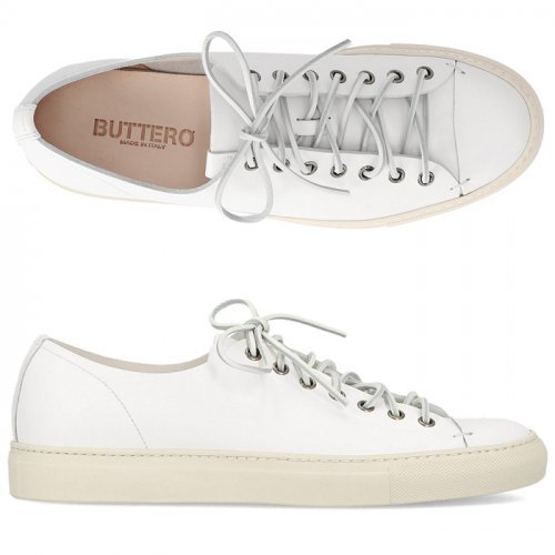 부테로(Buttero) 타니노 Tanino B4006 Tosch Bianco 로우탑 스니커즈 - 259,800 | 무신사 스토어