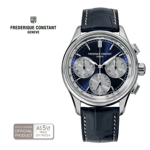 프레드릭 콘스탄트 Frederique Constant 남자시계 Fc 760ns4h6 매뉴팩처 플라이백 크로노그래프 5 726 000 무신사 스토어