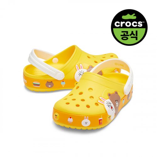 crocs line friends