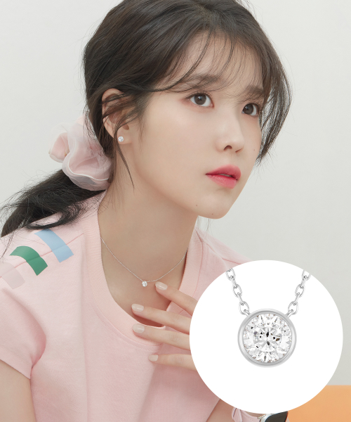 제이에스티나() [아이유 PICK] WHITEMOND 목걸이 (JJLJNQ1BS300SW420) 상품 이미지