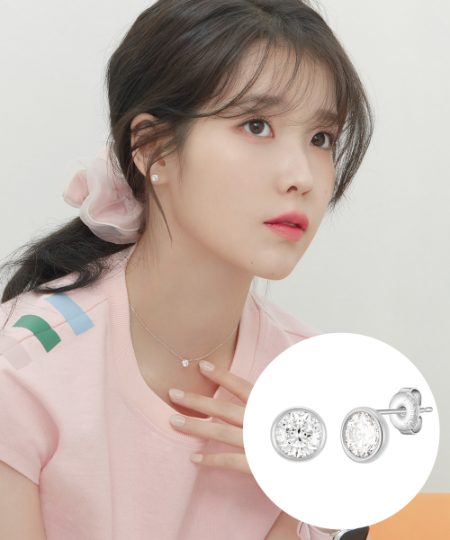 제이에스티나() [아이유 PICK] WHITEMOND 귀걸이 (JJLJEQ1BS300SW000) 상품 이미지