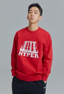 [hyper] 하이퍼하우스 스웨트셔츠(Red) SPMWB12C67