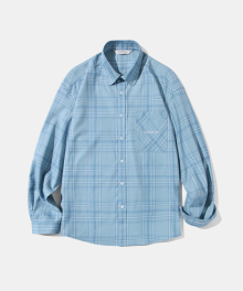 Holiday Check Shirt S71 Canal Blue