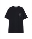 앤더슨벨(ANDERSSON BELL) 유니섹스 커트 아트웍 티셔츠 atb596u(BLACK/WHITE)
