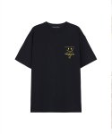 앤더슨벨(ANDERSSON BELL) 유니섹스 커트 아트웍 티셔츠 atb596u(BLACK/YELLOW)