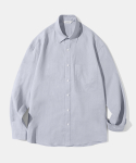 다이아몬드 레이라(DIAMOND LAYLA) Standard Stitch Linen Shirt S74 Gray