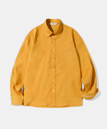 Standard Stitch Linen Shirt S74 Mandarin Orange