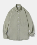 Standard Stitch Linen Shirt S74 Olive