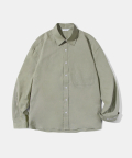 Standard Stitch Linen Shirt S74 Olive